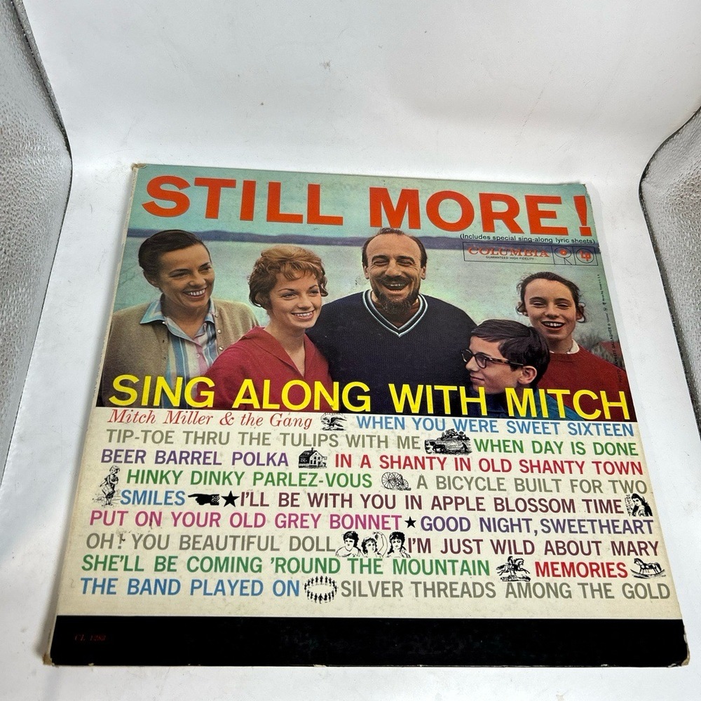 Columbia‎ Vinyl Record Still More Sing Along With Mitch 12 Inch Ragtime Jazz